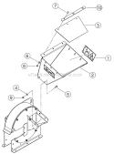 Part Location Diagram of 74608-12 Bear Cat Strip, Flap Retainer